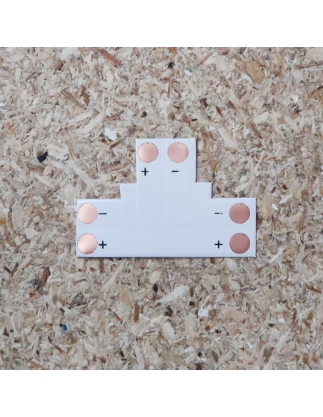 T Shape strip PCB (single colour, 2 pin) 10mm