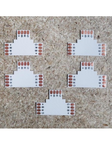 RGB connector T shape 4 pin