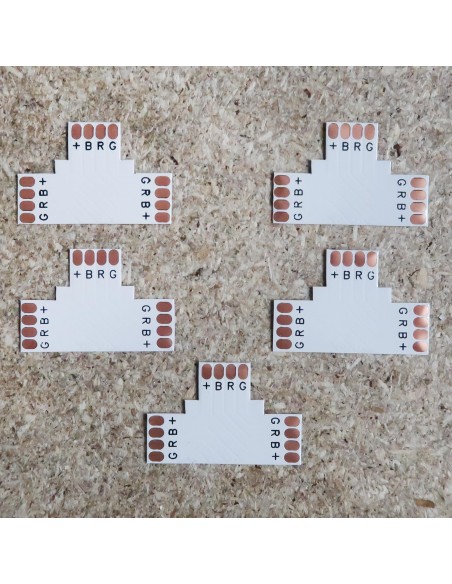 RGB connector T shape 4 pin