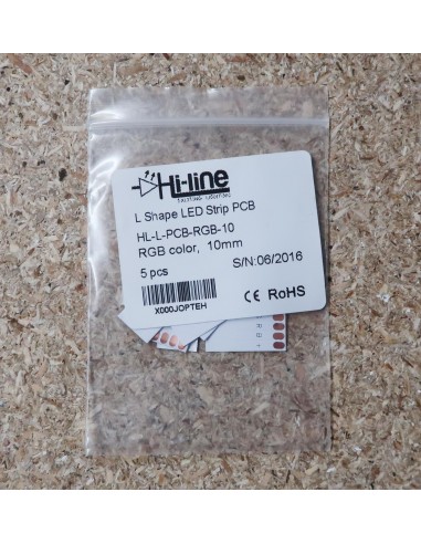 L shape RGB connector