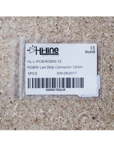 12mm RGBW L Shape LED strip PCB (5 pin)