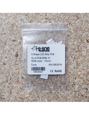 RGB strip cross connector