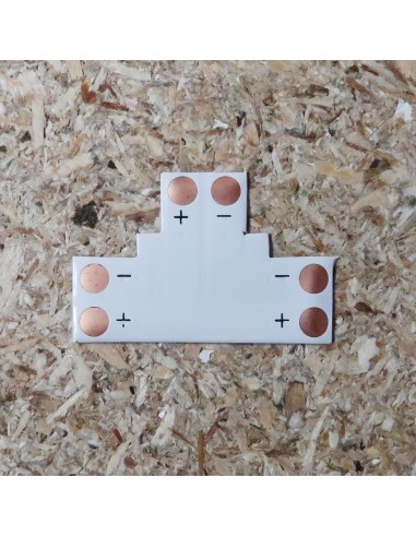 T Shape LED strip PCB for 8mm connectors