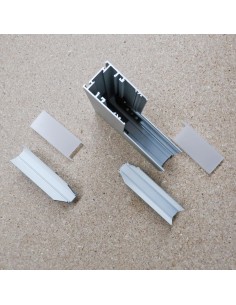 Linear LED Profile Modular Corner (internal) 2