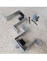 Linear LED Profile recessed mount kit for L-4266 linear LED Profile Linear LED Profile recessed mount kit for L-4266 linear LED Profile