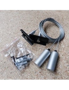 Pendant mounting kit for Hi-Line profile systems