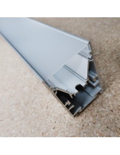 Linear LED Profile 42mm for 12mm strips, modular 2.5m set