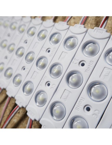 LED Channel letter module, 0.8W, 88Lm white, 7000K, 170°