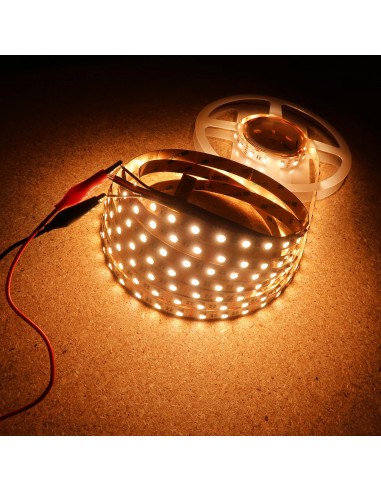 RGBW LED-Streifen (RGB+WW) 12V-14,4W/m- IP00-CRI80-12mm/2oz PCB-5m Rolle