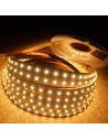 High Efficiency warm white 2700K LED Strip 24V 14.4W/m IP00 CRI90