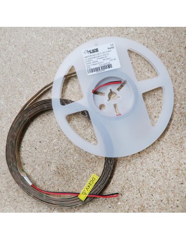 160 Lm/W warmweißer LED-Streifen 24V 14.4W/m IP00 CRI90 SMD2835