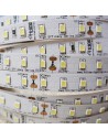6000K Cool White LED Strip 24V 14.4W/m IP00 CRI90 SMD2835