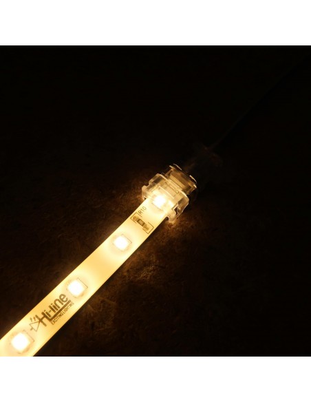 Strip to wire connector for IP65 LED tape single colour 8mm (pack of 5)