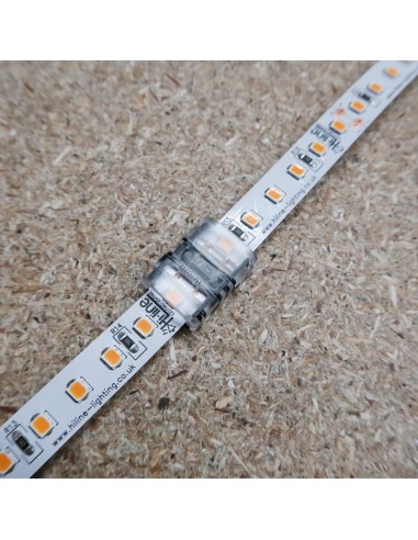 Strip to strip connector for 10mm IP00 LED tape single colour (pack of 5)