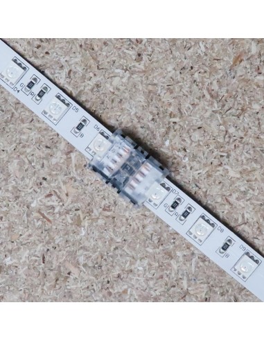 Strip to strip connector for 10mm IP00 LED tape RGB colour (pack of 5)