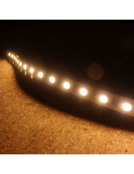 RGBW LED-Streifen (RGB+WW) 12V-14,4W/m- IP00-CRI80-12mm/2oz PCB-5m Rolle