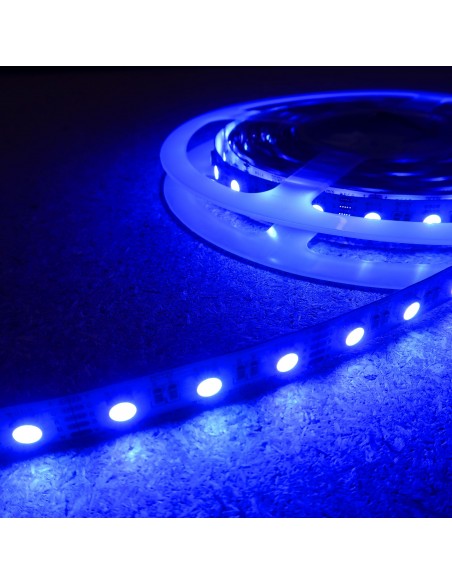 RGBW LED-Streifen (RGB+NW) 12V-14,4W/m- IP00-CRI80-12mm/2oz PCB-5m Rolle