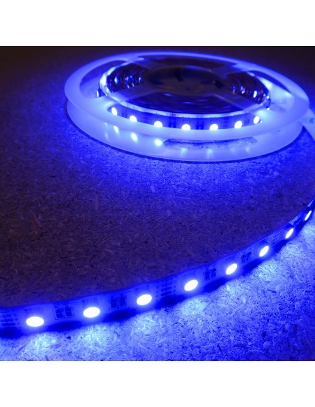 RGBW LED Strip (RGB+CW) 12V-14.4W/m- IP00-CRI80-12mm/2oz PCB-5m Roll