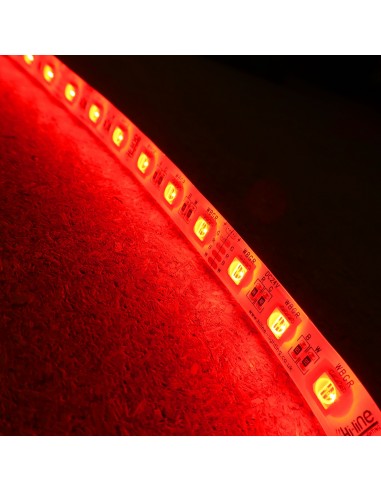 14,4W/m 24V RGB+KW IP65-PU CRI80 LED-Streifen 12mm/2oz PCB 5m Rolle