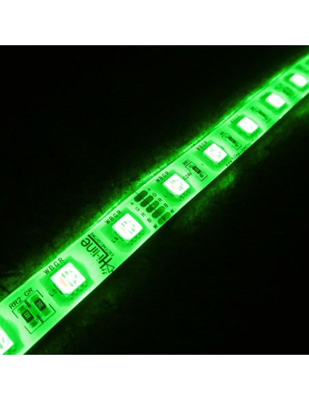 RGBW LED-Streifen (RGB+WW) 24V-14,4W/m- IP68 (Polyurethane Schicht)-CRI80-SMD5050