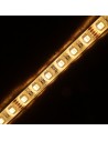 14,4W/m 24V RGB+WW IP65-PU CRI80 LED-Streifen 12mm/2oz PCB 5m Rolle