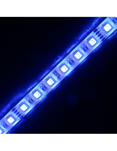 14,4W/m 24V RGB+WW IP65-PU CRI80 LED-Streifen 12mm/2oz PCB 5m Rolle
