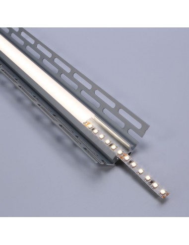  Kachel nach innen LED-Profil L2000 * W44mm * H44mm