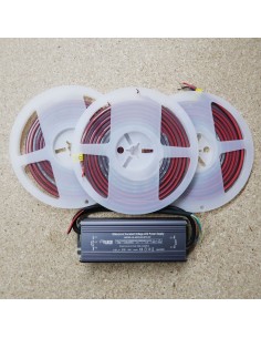 2.4 Meter Single Color LED-Streifen Kit RGB + Warm IP68