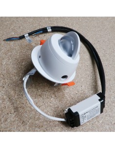 Recessed mini LED wall washer RGBW extrernal driver