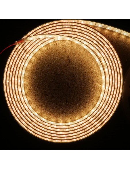 Natural White LED Strip 24V-14.4W/m- IP68-CRI80-SMD2835