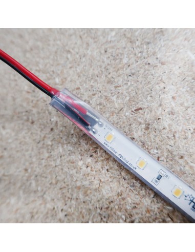 Natürliches Weiß LED-Streifen 24V-14,4W/m- IP68-CRI80-SMD2835