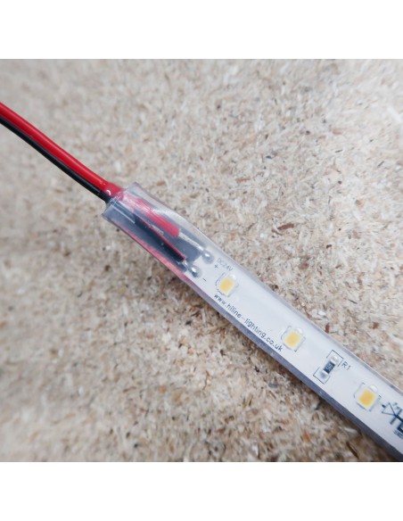 Natural White LED Strip 24V-14.4W/m- IP68-CRI80-SMD2835