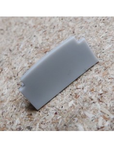 Geschlossen Endkappe für HL-ALU200-R2 (Plaster-In LED Profil Extrusion)
