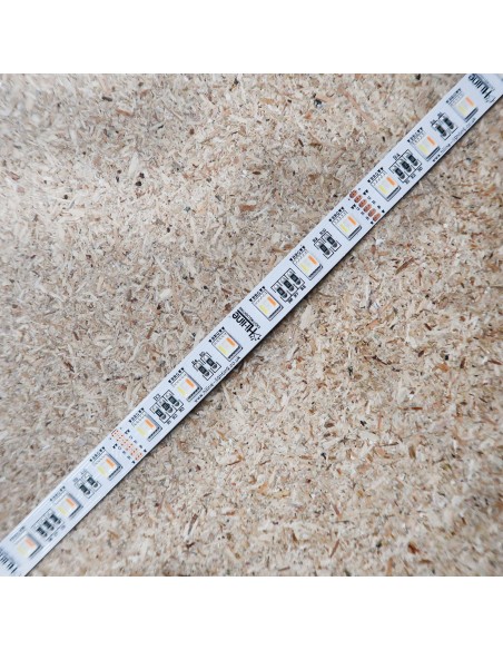 RGB + Tunable white LED strip 60 x 5 in1 LEDs per meter 14.4W