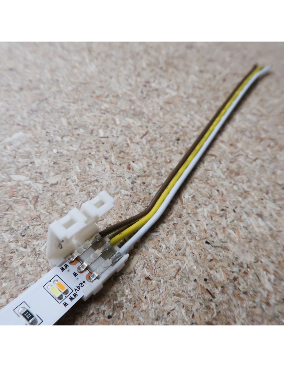 Connecteur Bande LED 15W - Bande Câble - 10mm - Deliled