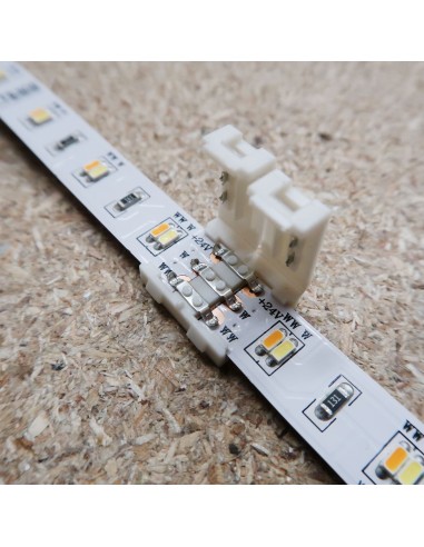 10mm tuneable strip to strip solderless Connector (3 pin) pack of 5