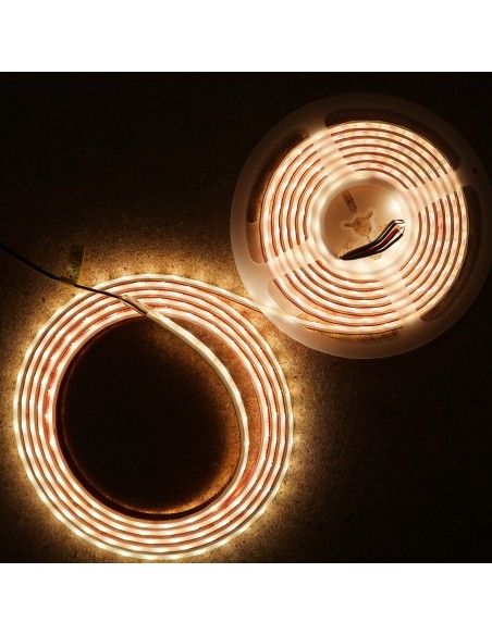 rgbw 5 metre waterproof light strip 24v