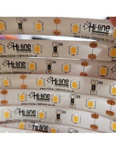  12V warmer weißer LED-Streifen 14.4W / m IP65-CRI80-SMD2835