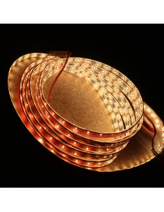 12V Warm White LED Strip 14.4W/m- IP65-CRI80-SMD2835 2