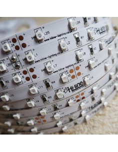 Green LED Strip 24V 4.8W/mIP00-8mm wide-5m roll-SMD3528