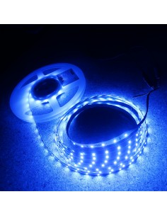 LED-Streifen Blau 4.8W/m 24V IP00 SMD3528 2