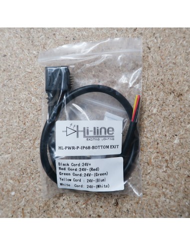 Unterseite-Exit-Kabel für Neon Flex LED-Streifen
