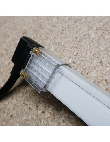 IP68 Bottom Exit power connector kit for Single colour 10x20mm LED Neon Flex