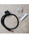 IP68 Bottom Exit power connector kit for Single colour 10x20mm LED Neon Flex