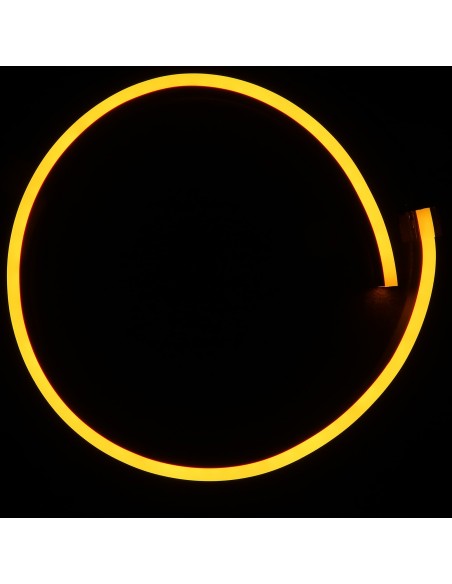 Yellow LED Neon Flex 24V IP68 10x20mm (Sold Per Metre)