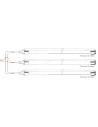 Red LED NEON FLEX 24V IP68 10x20mm (Sold Per Metre)