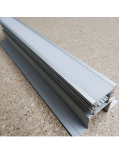Vertieft Drive-Over IP68 Led Aluminiumprofil L2000 * W69mm * H65mm