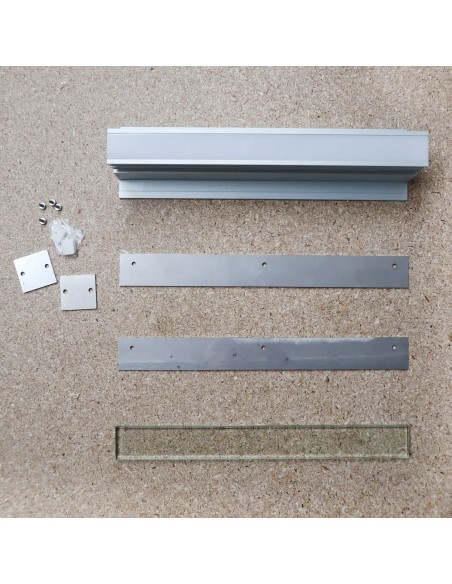 Vertieft Drive-Over IP68 Led Aluminiumprofil L2000 * W69mm * H65mm