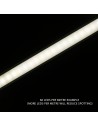 Vertieft Drive-Over IP68 Led Aluminiumprofil L2000 * W69mm * H65mm Vertieft Drive-Over IP68 Led Aluminiumprofil L2000 * W69mm * H65mm
