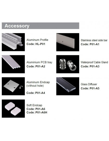 Drive-Over Inground LED Profile IP68